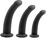 SXOVO Realistischer Dildo, Silikon Prostata Massieren G-Punkt Stimulation Dildo Adult Anal Plug Masturbation Sex Spielzeug (3 x Unterschiedliche)