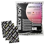 BILLY BOY Loving Mix 100er Kondommix | 52 mm und 56 mm | verschiedene Sorten gemischt | (1x100 Stück)