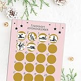 Nastami Adventskalender zum Rubbeln Kamasutra Adventskalender A3 Weihnachtskalender für Männer (Kamasutra)